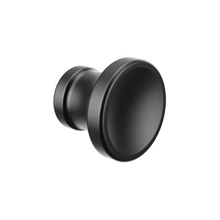 Moen Colinet Drawer Knob in Matte Black YB0505BL